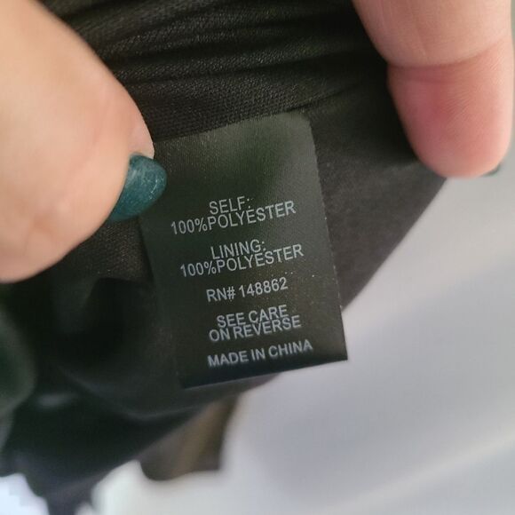 Torrid Black Gold Stripe Goddess Tunic Sleeveless NWT - Picture 6 of 6